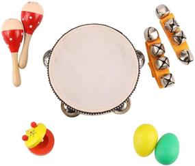 img 3 attached to Zochoose Kids Musical Instrument: Wooden Educational Music Toys Set for Toddlers, Boys and Girls