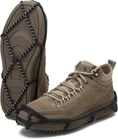 img 3 attached to 👞 EspTula Walk Spike Winter Traction Pull-ons - Unisex