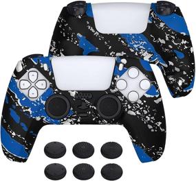 img 4 attached to PlayVital Patterned Anti Slip Playstation Controller PlayStation 5 in Accessories
