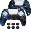 playvital patterned anti slip playstation controller playstation 5 in accessories logo