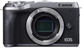 img 4 attached to 📸 Canon EOS M6 Mark II Mirrorless Camera: Perfect for Vlogging, 4K Videos, Dual Pixel AF, Wi-Fi & Bluetooth Connectivity, Silver