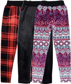 img 2 attached to 👩 Matching Mommy & Me Velour Leggings for Women and Girls - ToBeInStyle