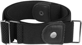 img 4 attached to 👖 Moonsix No Buckle Belt for Women and Men - Buckle-Free Belts, Adjustable Stretch Waistband, Invisible