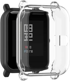 img 3 attached to 📱 Scratch Resistant Screen Protector Case for Amazfit GTS 2 Mini/Bip U Pro Smartwatch - TenCloud Protective Cover (Available in 7 Colors)