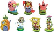 spongebob squarepants® aquarium ornaments 7 piece logo