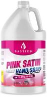 🧼 premium usa-made antimicrobial hand soap: silky pink lotion liquid hand wash - bulk one gallon refill jug (128 oz) for ph balanced ultra-strength logo
