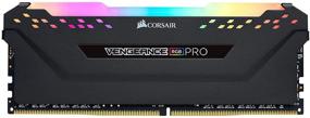 img 4 attached to 💥 Corsair Vengeance RGB Pro 32GB (4x8GB) DDR4 3600 (PC4-28800) C16 Black Desktop Memory: Unleash Your PC's Full Potential!