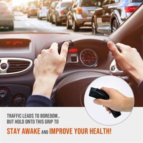 img 2 attached to Kimyo Works: Steering Wheel Mounted Acupressure Massage Grips - Say Goodbye to Traffic Jam Stress and Long-Distance Driving Boredom!