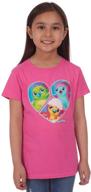 🐣 hatchimals purple graphic girls' apparel for little girls logo