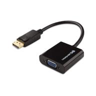 адаптер от cable matters displayport к vga: без проблемное подключение dp к устройствам vga логотип