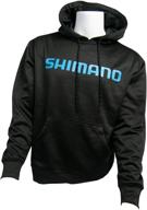 shimano performance hoodie fishing medium men's clothing logo