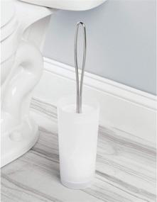 img 2 attached to Efficient Bathroom Storage Solution: iDesign Loop Toilet Bowl Brush and Holder