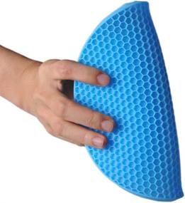 img 1 attached to 🔥 Квадратные силиконовые подставки Smithcraft Hot Pads: антискользящие, гибкие, набор из 4 столовых ковриков для прихваток, открывателя банок и положки для ложек - термостойкие, безопасные для посудомоечной машины, черного цвета