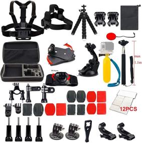 img 4 attached to 🎥 Lifelimit Accessories Starter Kit: GoPro Hero 9/8/Max/7/6/Fusion/5/Session, DJI, AKASO, APEMAN, and More!