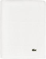 lacoste legend towel supima cotton logo