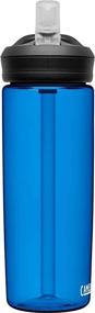 img 1 attached to 🍃 Бутылка для воды CamelBak eddy+ без содержания Бисфенола-А (BPA Free), 20 унций, Оксфорд, 600 мл.