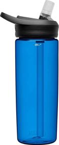 img 2 attached to 🍃 Бутылка для воды CamelBak eddy+ без содержания Бисфенола-А (BPA Free), 20 унций, Оксфорд, 600 мл.