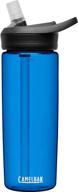 🍃 бутылка для воды camelbak eddy+ без содержания бисфенола-а (bpa free), 20 унций, оксфорд, 600 мл. логотип