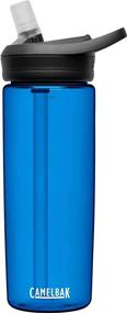 img 4 attached to 🍃 Бутылка для воды CamelBak eddy+ без содержания Бисфенола-А (BPA Free), 20 унций, Оксфорд, 600 мл.