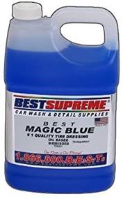 img 2 attached to 🔹 Maximize Tire Shine with Supreme Magic Blue Tire Dressing 1 Gallon - Ultimate Quality and Lasting Effect