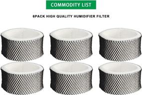 img 1 attached to LBLVBNEWD 6 Pack Replacement Filters: Compatible with Holmes & Sunbeam Humidifier Filters A - HWF62 HWF62CS HWF62D