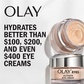 img 3 attached to 💧 Olay Ultimate Eye Cream for Wrinkles, Puffy Eyes & Dark Circles, 0.4 Oz + Whip Face Moisturizer Travel/Trial Size Gift Set