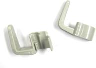 convenient generic cord hooks for sanitaire and eureka upright vacuum cleaner - upper & lower cord hook parts #20-6405-95, 20-6410-95 logo