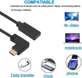 img 1 attached to ⚡ Portable Fast Charging Cable for MacBook and Samsung Devices