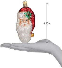 img 2 attached to 🎅 Exquisite Old World Christmas Ornaments: Decorate Your Tree with Nostalgic Santa Glass Blown Ornaments