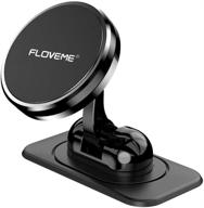 floveme magnetic car phone mount - 360° rotation cell phone holder for car dashboard, hands-free magnet mount for iphone 12 11 pro xs max x xr 8 7 6, samsung s21 s20, and more logo