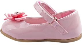 img 3 attached to 👠 Josmo Baby Girls Patent Dress Shoe with Bow (Infant, Toddler)