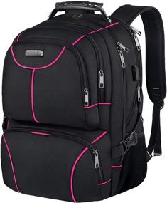 img 4 attached to 🎒 Versatile Lunch Bag Backpack: Insulated Cooler, Laptop Compartment, TSA Friendly, USB Port & More - Perfect for Women, Men, and Students!