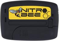 enhanced nitro bee uhf race receiver: channel lock, earbuds & holster clip included logo