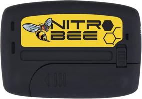 img 1 attached to Enhanced Nitro BEE UHF Race Receiver: Channel Lock, Earbuds & Holster Clip Included