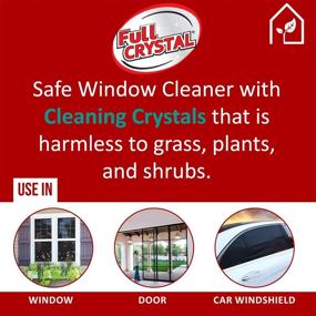 img 1 attached to Efficient Full Crystal Refill Kit: Two 4 Oz. Crystal Powder Packets for Sparkling Window Cleaning (Cleans up to 40 Windows)