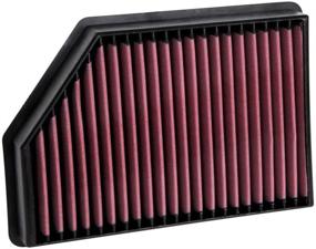 img 4 attached to 🔝 High Performance, Premium, Washable K&amp;N Engine Air Filter: Replacement Filter for 2020 CHEVY/GMC (Silverado 2500/3500, Sierra 2500/3500 6.6L V8) - 33-5098