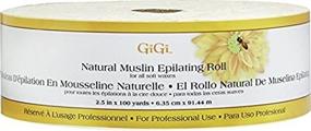 img 3 attached to 🪒 Gigi Natural Muslin Epilating Roll 2.5” by 100 yds - Hair Removal/Waxing