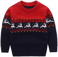 🧥 motteecity boys cartoon pullover sweater: stylish and comfy boys' clothing logo