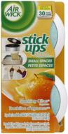 🍊 air wick stick-ups air freshener, sparkling citrus, 2 count - compact and powerful odor eliminator logo