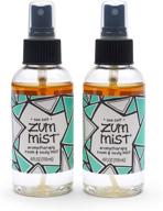 🌊 indigo wild zum mist room and body spray - sea salt - 4 fl oz (2 pack): refreshing scent for any space and skin логотип