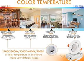 img 3 attached to 🔆 Adjustable Recessed Junction Temperature Downlight