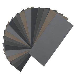 img 4 attached to BAISDY Automotive Sandpaper 🚗 Assortment: Polishing Excellence for Your Vehicle