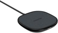 🔌 mophie wireless 10w charging pad for apple airpods, iphone 11 pro max, xs max, 11 pro, xr & other qi-enabled devices - black (model: 409903381) logo