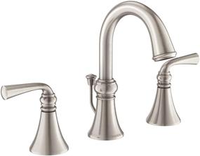 img 4 attached to 💧 Moen WS84855SRN Wetherly Two Handle Widespread Faucet: Stylish and Efficient Design