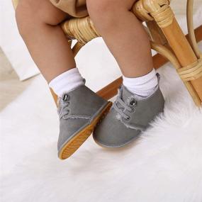 img 2 attached to 👶 Zoolar Baby Warm Booties: Cozy Fur Lace-Up Boots for Newborn Boys and Girls