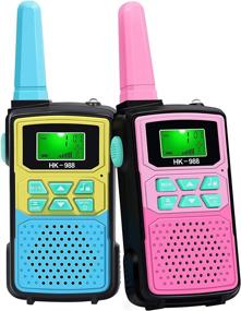 img 4 attached to WOROOM Kids Walkie Talkies Toys