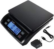 📦 digital postal scale 66 lb (30 kg) with usb charger ac/dc adapter - multifunctional shipping packages weighing, accuracy precision, counting function - large base for ups usps logo