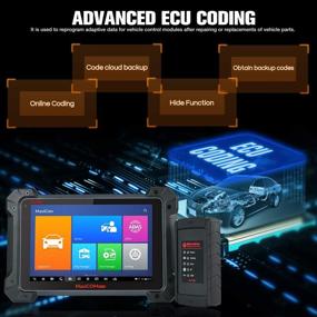 img 1 attached to 🔧 Autel MaxiCOM MK908: 2021 Newest Bi-Directional Wireless Diagnostic Scanner with ECU Coding & Advanced All System Diagnosis - Updated MS906BT Version