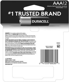 img 3 attached to 🔋 Durable Duracell CopperTop AAA Alkaline Batteries - Long-Lasting Power for Home & Business Use - 12 Count