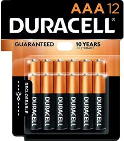 img 4 attached to 🔋 Durable Duracell CopperTop AAA Alkaline Batteries - Long-Lasting Power for Home & Business Use - 12 Count